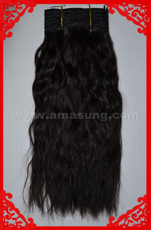 100% Indian human virgin hair weaving super wave