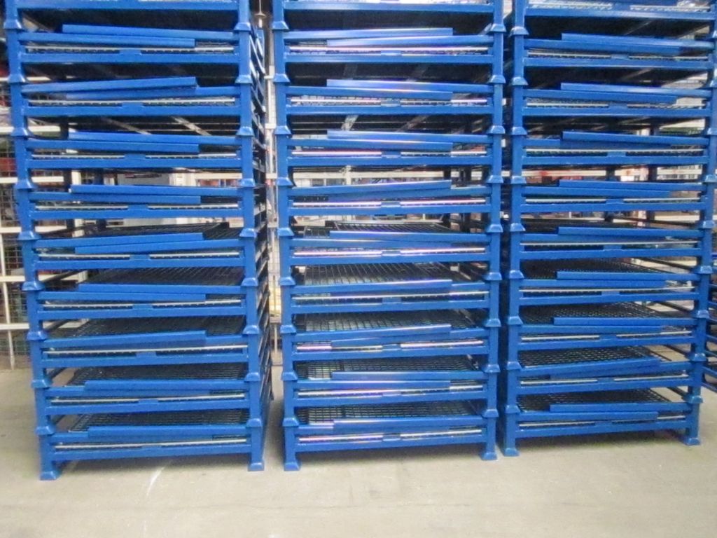 foldable steel stillage