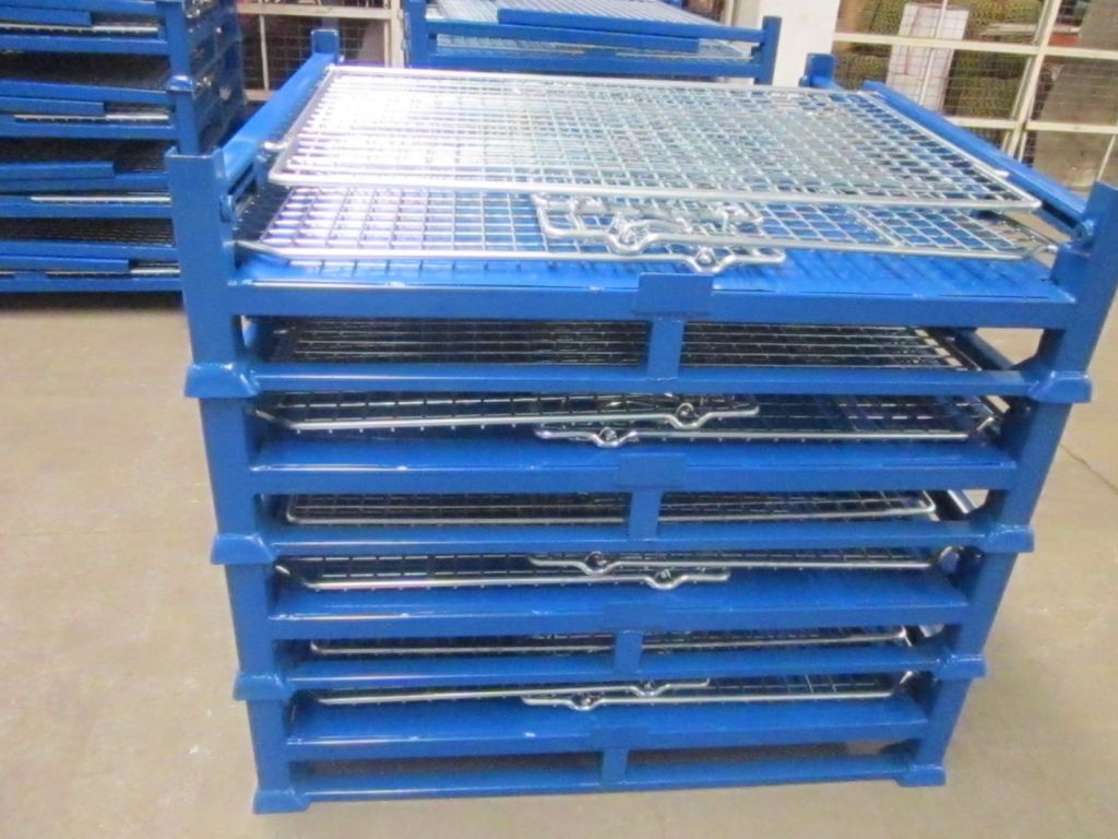 foldable steel stillage