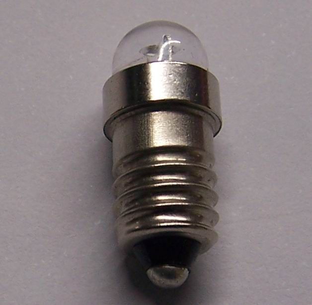 E10 18Volts LED torch bulb 