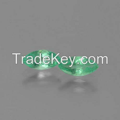 Natural Emerald cut gemstones