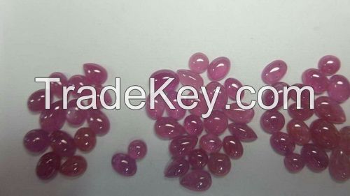 Natural Ruby Semi Precious Stones