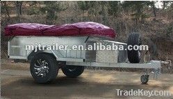 Simple Lovely Hot-dipped Galvanized Camper trailer