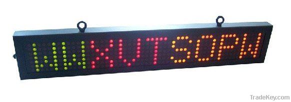 led multi-color display