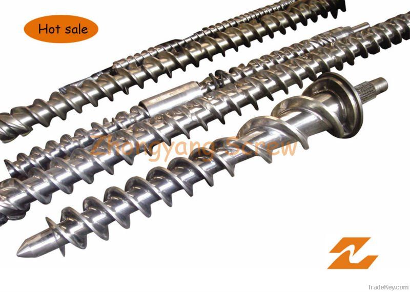 screw and barrel for rubber extruder machine