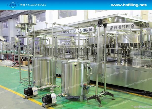 aole pulp juice filling machine