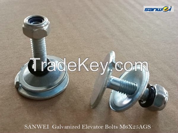 Galvanized Elevator Bolts