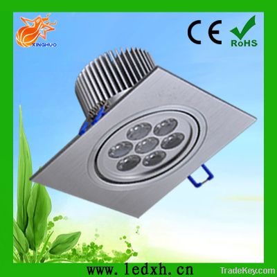 (American chip)7W square commercial led ceiling light for indoors