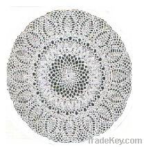 Polyesterpolyester oval tablecloth