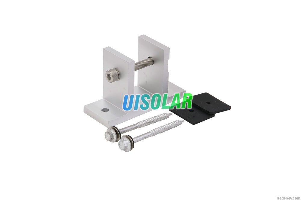 solar roof mount components