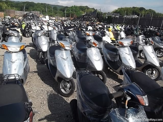 Used motorcycles and scooters