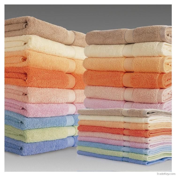 100% cotton jacquard towel