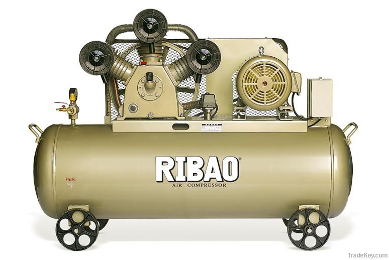 One-stage air cooled air compressor