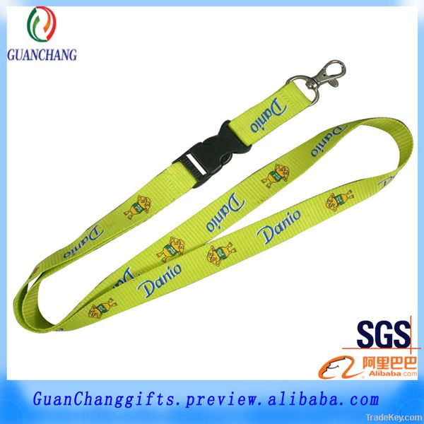 2013 OEM custom printing nylon lanyards