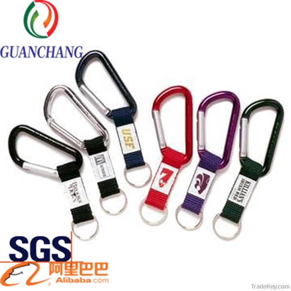 2013custom carabiner short lanyard