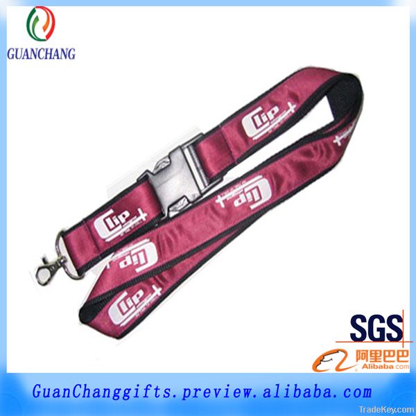 custom cheap new design ribbon lanyard