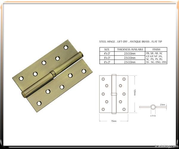 steel hinge