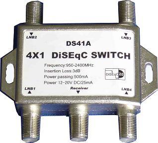 Diseqc switch 4x1