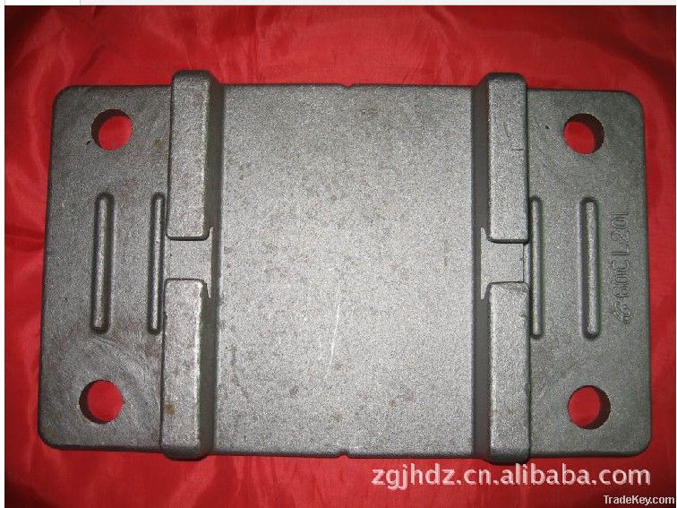 forging rail tie plate, base plate