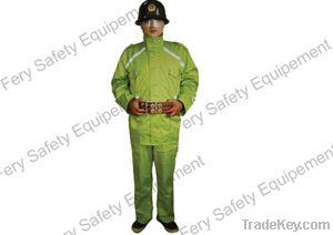 Fire-fighting Suit, safety suit, fire resistant suit, nomex suit