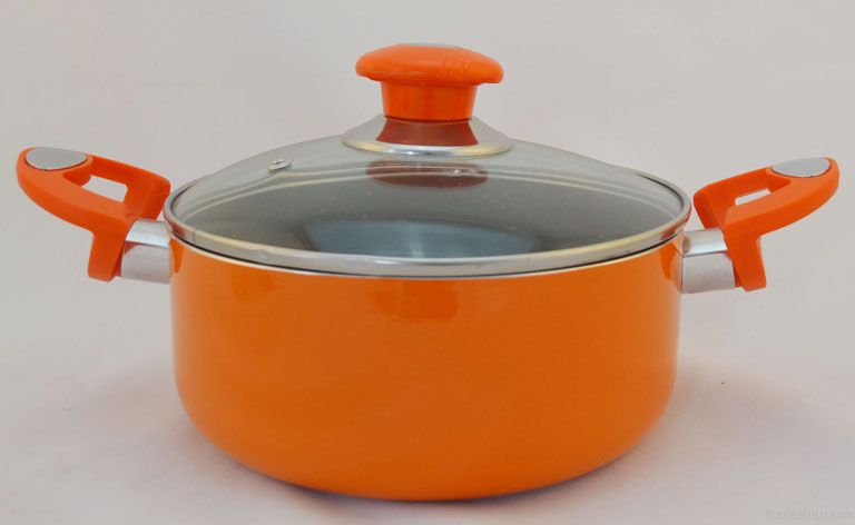 The best Aluminium Non-stick Stock Pot with printing