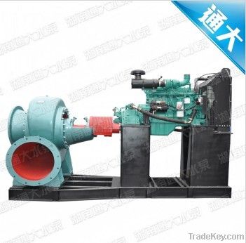 Diesel mixed flow pump