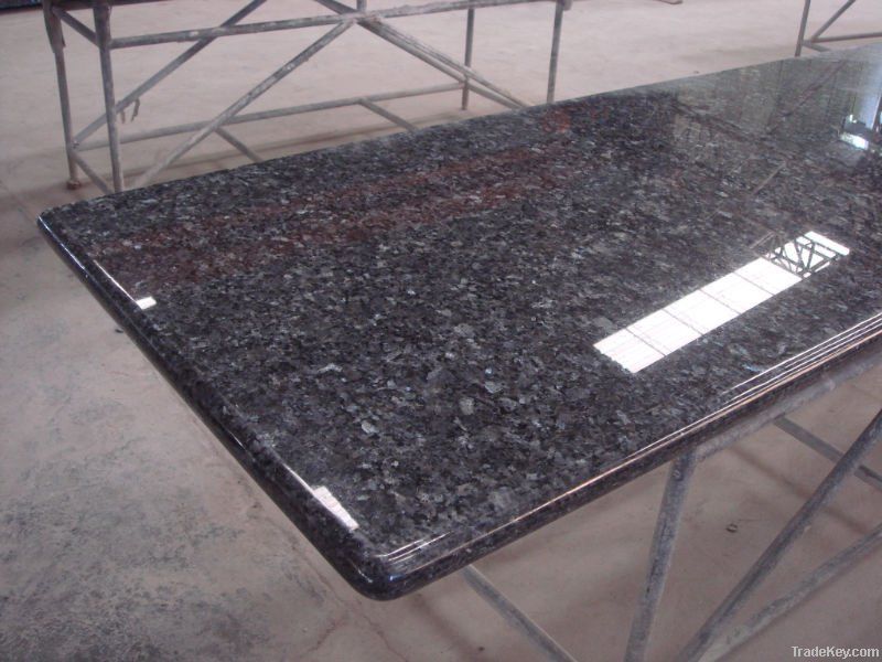 Imported Material Blue Pearl Granite Kitchen Top