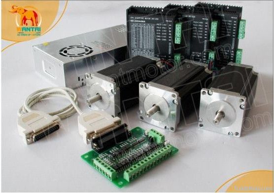 CNC Router kits 3 Axis CNC Mill Stepper Motor 425oz&1600OZ-IN Spindle