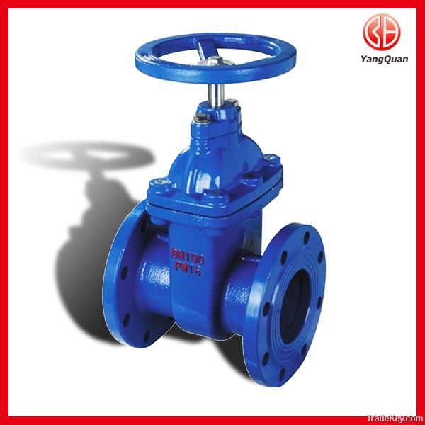 Z45X-10 Non-rising Stem Soft Sealing Gate Valve