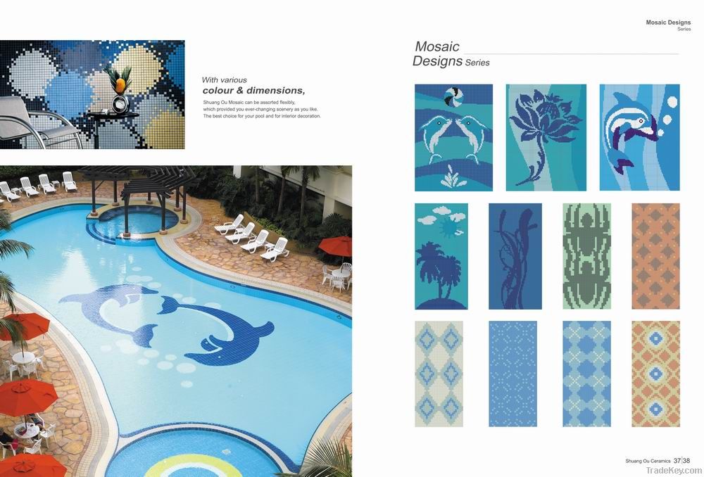 Swimming Pool Pattern Tiles