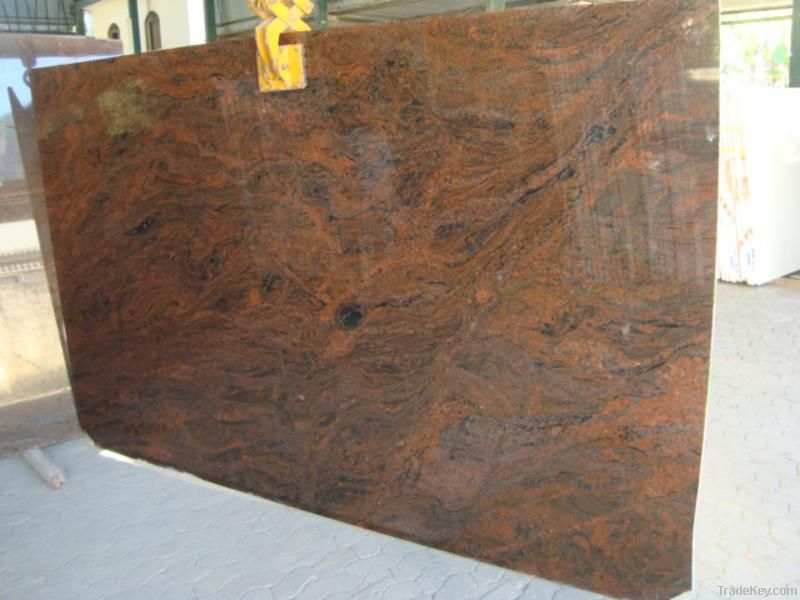 Red Verona Multicolor Granite from Brazil, , Natural Stone