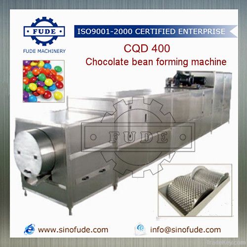 Chocolate bean forming machine