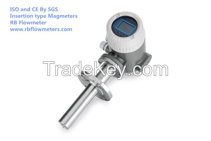 Insertion-Type Magnetic Flow meters