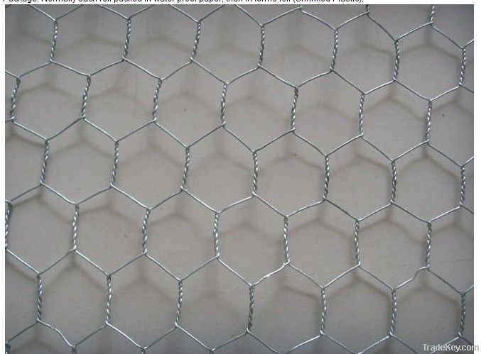 galvanized hexagonal wire mesh