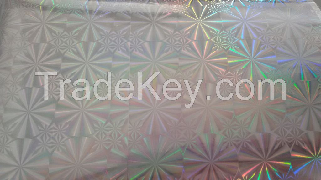 BOPP holographic thermal laminating film