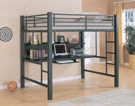 loft iron bed