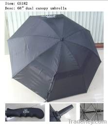 27 Inch double layers golf umbrella