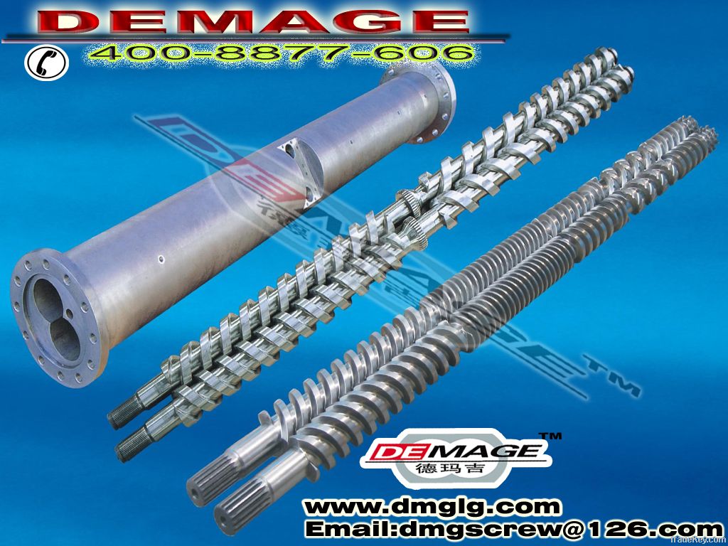 pvc screw barrel for plastic extruder machine