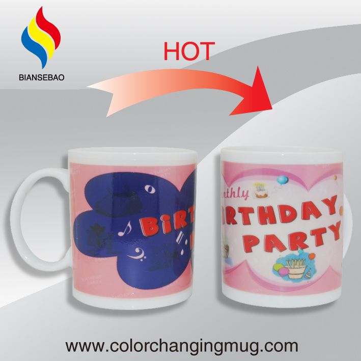 Color changing mug