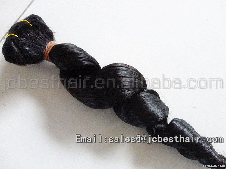 Wholesale 100% Virgin Remy Wavy Malaysian Human Hair Weave