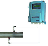 Ultrasonic Flow Meter Intrusion Type