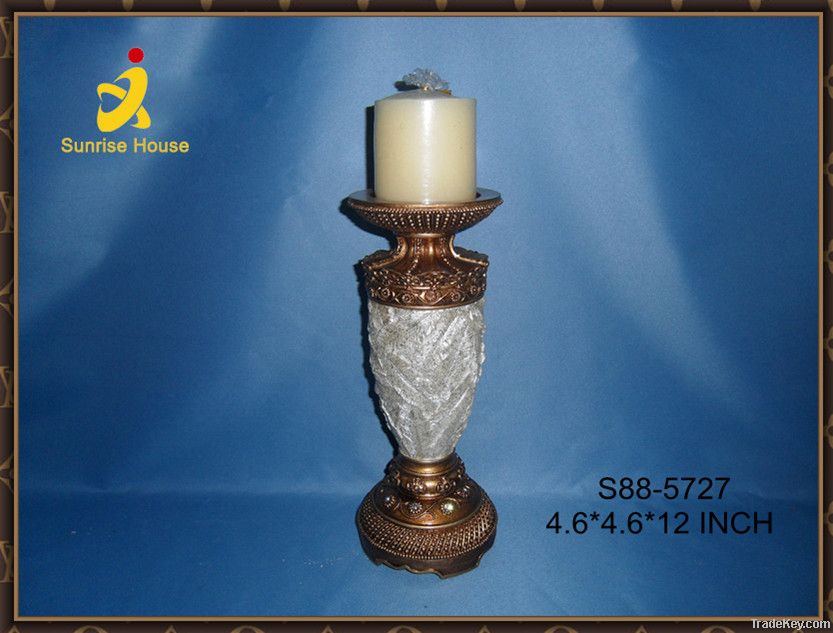 Antique white votive candle holder