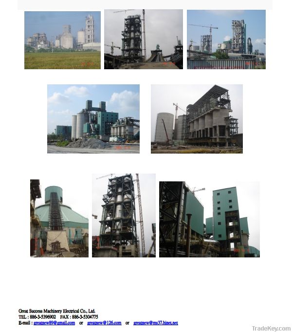 Cement Plant Equipment / Clinker Grinding Plant Equipment