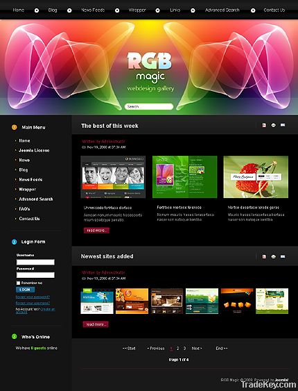 creative website design