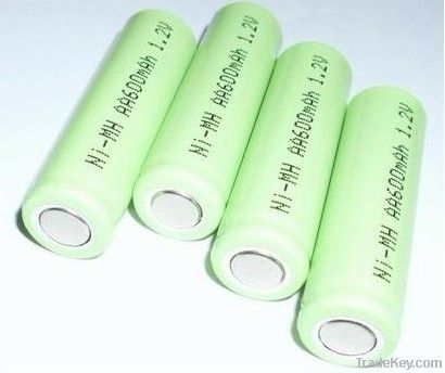 1.2V 600mAh Rechargeable AA Ni-MH Battery Cell: