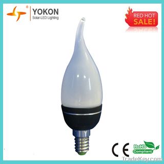 2W/2.5W/3W LED Twisted Candle Bulb