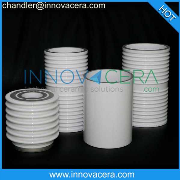 94% Al2O3 Alumina/Metallized Ceramic Insulator Tubes/Vacuum Interrupte