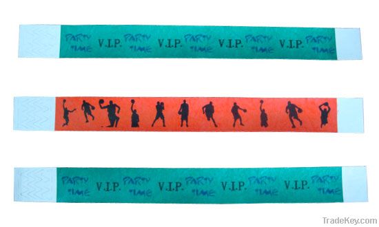 Tyvek wristbands, wristbands, id bands