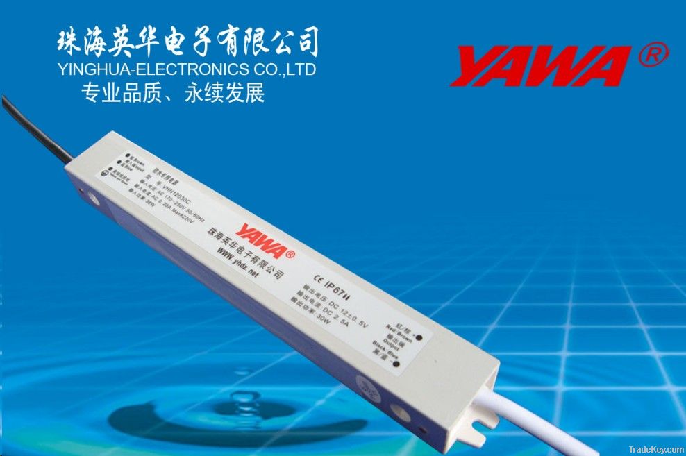 30w led waterproof driver