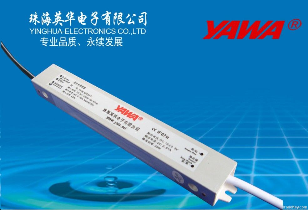 40w led waterproof driver